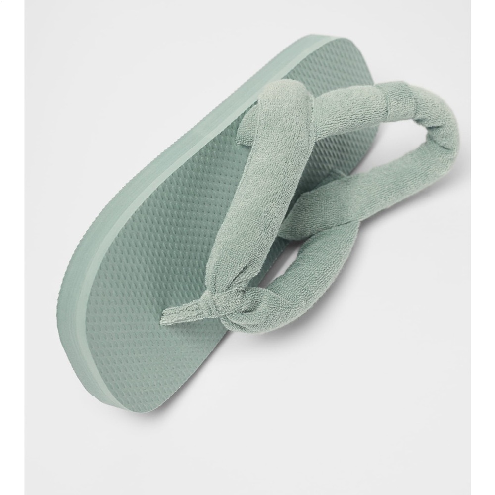 Zara terrycloth tubular sandals - Picture 5 of 6
